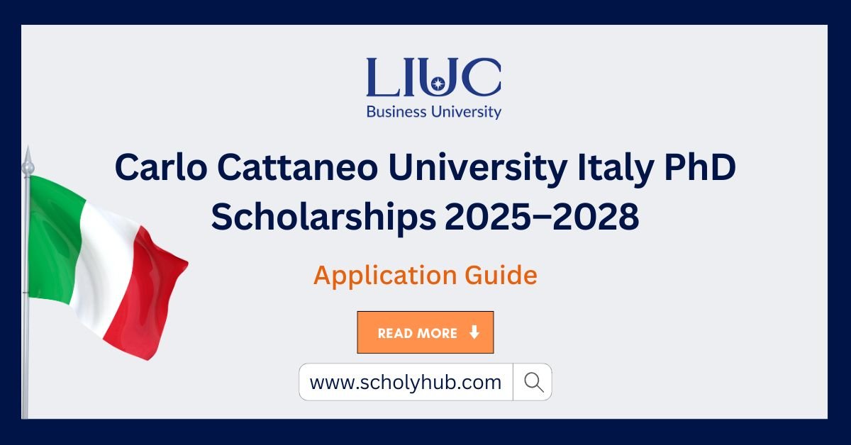 Carlo Cattaneo University Italy PhD Scholarships 2025–2028