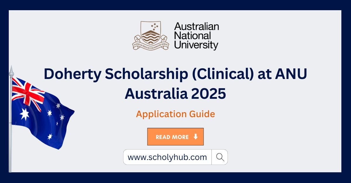 Doherty Scholarship (Clinical) at ANU Australia 2025
