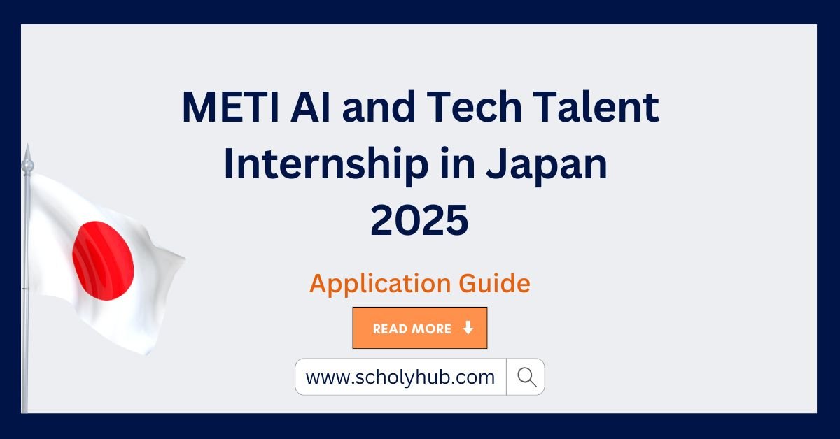 METI AI and Tech Talent Internship in Japan 2025