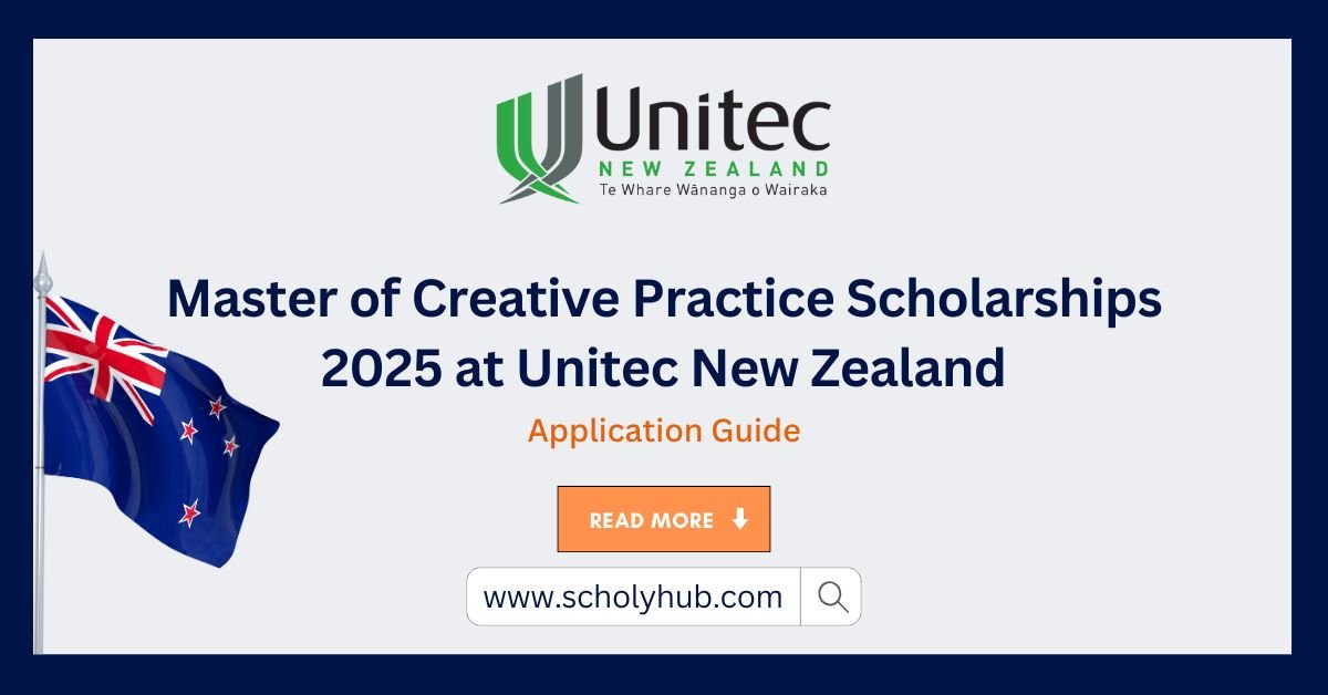 Master of Creative Practice Scholarships 2025 at Unitec New Zealand