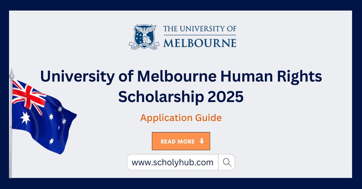 University of Melbourne Human Rights Scholarship 2025