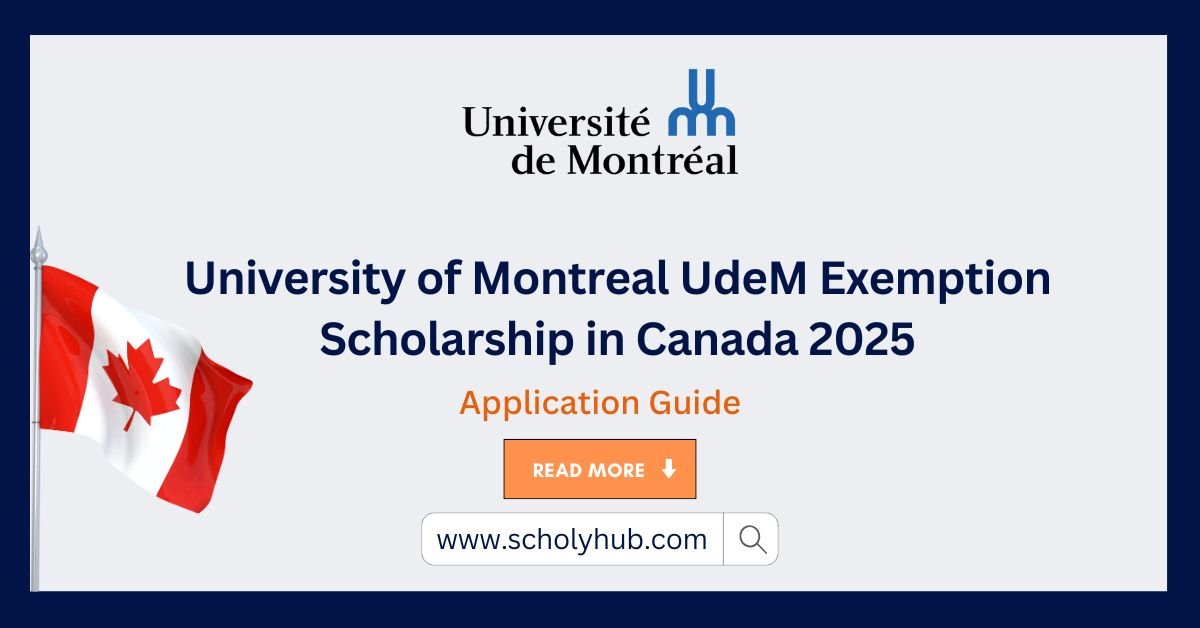 University of Montreal UdeM Exemption Scholarship in Canada 2025