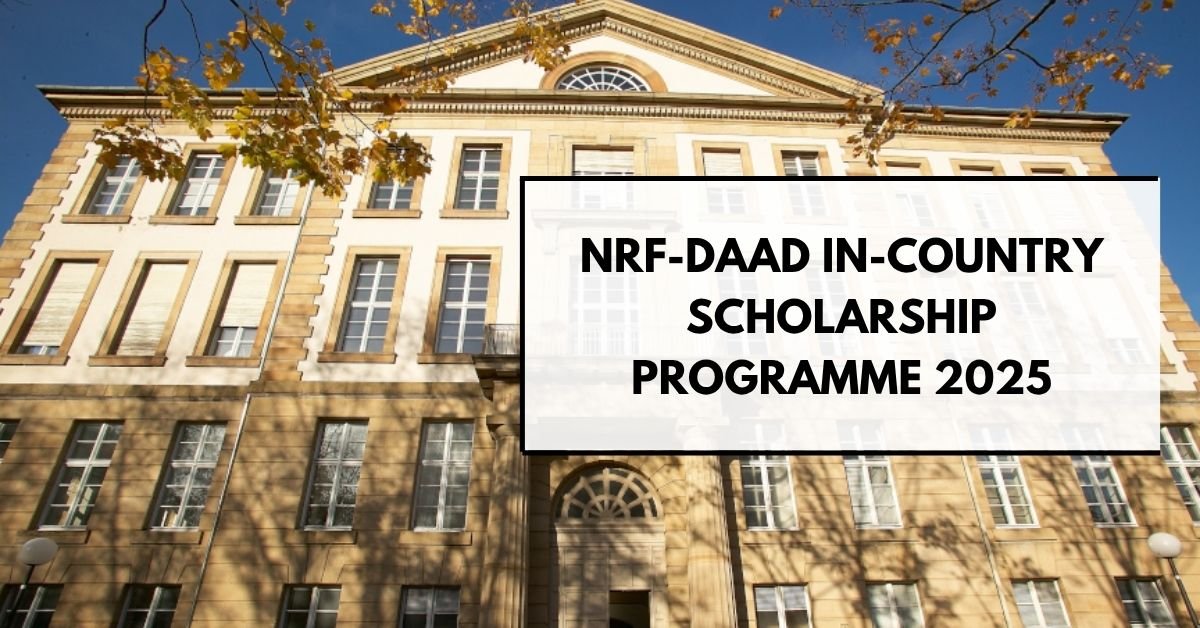 NRF-DAAD In-Country Scholarship Programme 2025