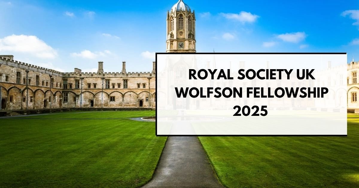 Royal Society UK Wolfson Fellowship 2025 (Partial Funding)